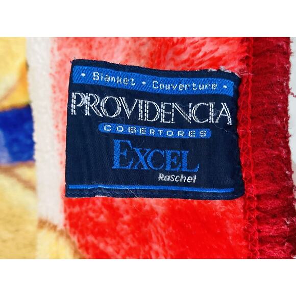 Vintage Cobertores Winnie the Pooh Tigger Red Blanket Minky 54x44 Plush Disney - Picture 3 of 12